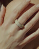 The Signature Halo- Full Pave Tech Ring Cover from Luv Aj on Model Video