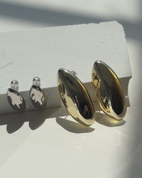 The Chrome Orb Studs view 2