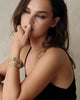 Video of the Luv Aj Noir Link Ring in Silver on Model 