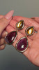 Luv Aj Cleopatra Stone Studs in Gold, video