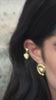 Luv Aj Charlotte Citrine Heart Hoops, video