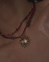 The Ibiza Sun Necklace view 2