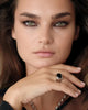 Video of the Luv Aj Midnight Mesa Pendant Necklace in Silver on Model 