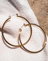 Bondi Tube Hoops | Sivan Ayla x Luv Aj View 7