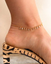 Mixte Shaker Anklet- Silver View 2