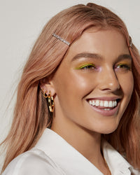 Baby Rope Hoops- Gold View 4