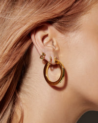 Baby Rope Hoops- Gold View 5