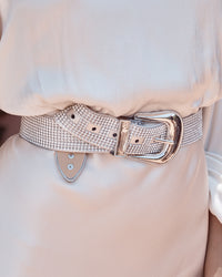 Diamond Rodeo Belt- Silver View 10