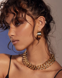 Seraphina Statement Necklace- Gold View 3