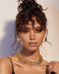 XL Positano Hoops- Silver View 5