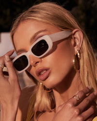 XL Cher Hoops- Gold View 4