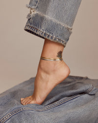 The Mercer Anklet- Silver View 3