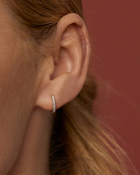 The Dreamy Diamond Hoops (11mm) View 5