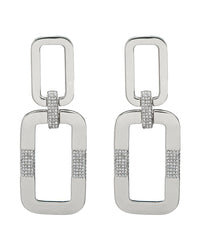 Rosie Knocker Earrings- Silver View 1