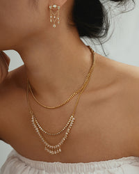 Colette Shaker Statement Necklace- Gold View 5