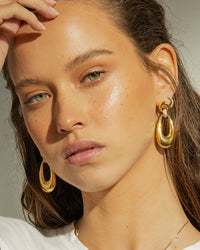Santos Statement Hoops- Silver View 4