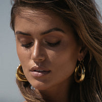 Casimir Tube Hoops- Gold View 7