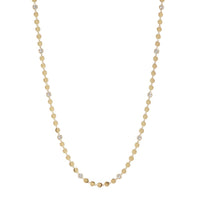 Diamond Disc Wrap Necklace- Gold View 1