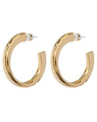 Architectural Statement Hoops- Gold