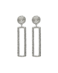 Adonis Earrings- Silver View 1