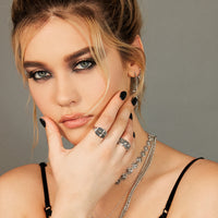 The Cross Signet Ring- Silver View 3