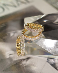 Princess Ballier Ring- Gold view 2