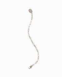The Mercer Belly Chain- Silver View 6