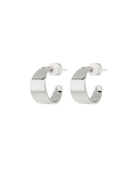 Baby Margot Hoops- Silver View 1