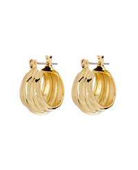 Baby Rosetta Hoops- Gold View 1