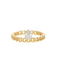 Bianca Stone Ring- Gold