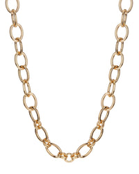 The Cleo Link Chain Necklace- Gold View 1