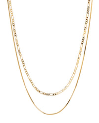 Cecilia Chain Necklace- Silver