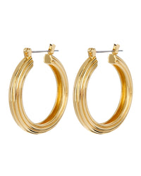 Cher Hoops- Gold