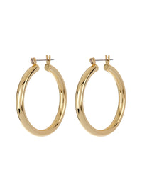 Chiara Tube Hoops- Gold