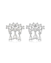 Colette Shaker Studs- Silver View 1