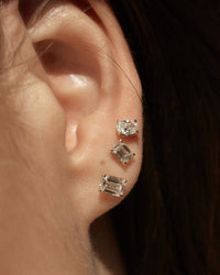The 1st stud is from the 1ct pair, the 2nd stud is from the 0.50 ct pair View 6