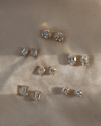 The Ultimate Oval Solitaire Studs View 5