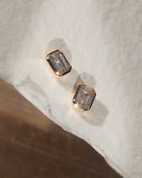 The Bella Bezel Studs View 6