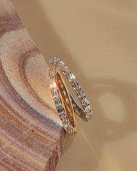 The Perfect Emerald Eternity Band View 4