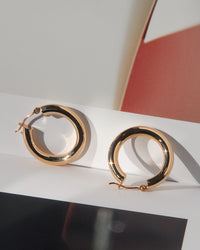 The Real Deal Baby Amalfi Hoops View 3