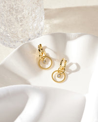 The Camille Multi Hoops- Gold View 3