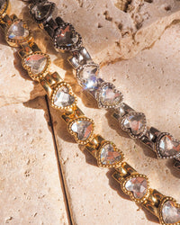 Cross My Heart Bracelet- Gold view 2