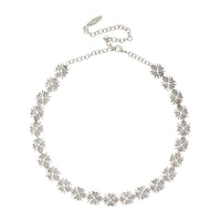 The Fleur Choker- Silver view 2