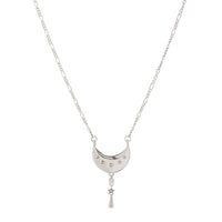Celestial Charm Necklace- Silver View 1