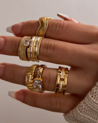 The Rossi Cigar Ring- Gold View 5