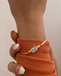 The Camille Chain Bracelet- Silver View 2