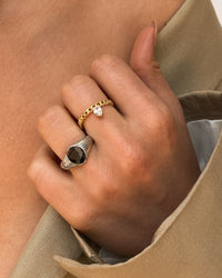 Bianca Stone Ring- Gold view 2