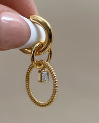 The Camille Multi Hoops- Gold View 2