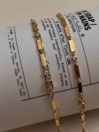 The Rossi Link Chain Necklace- Gold View 3