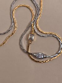 The Camille Chain Necklace- Silver View 5